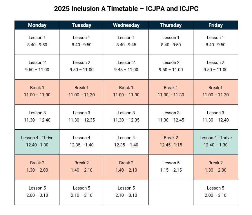 timetable-inclusionA-2025